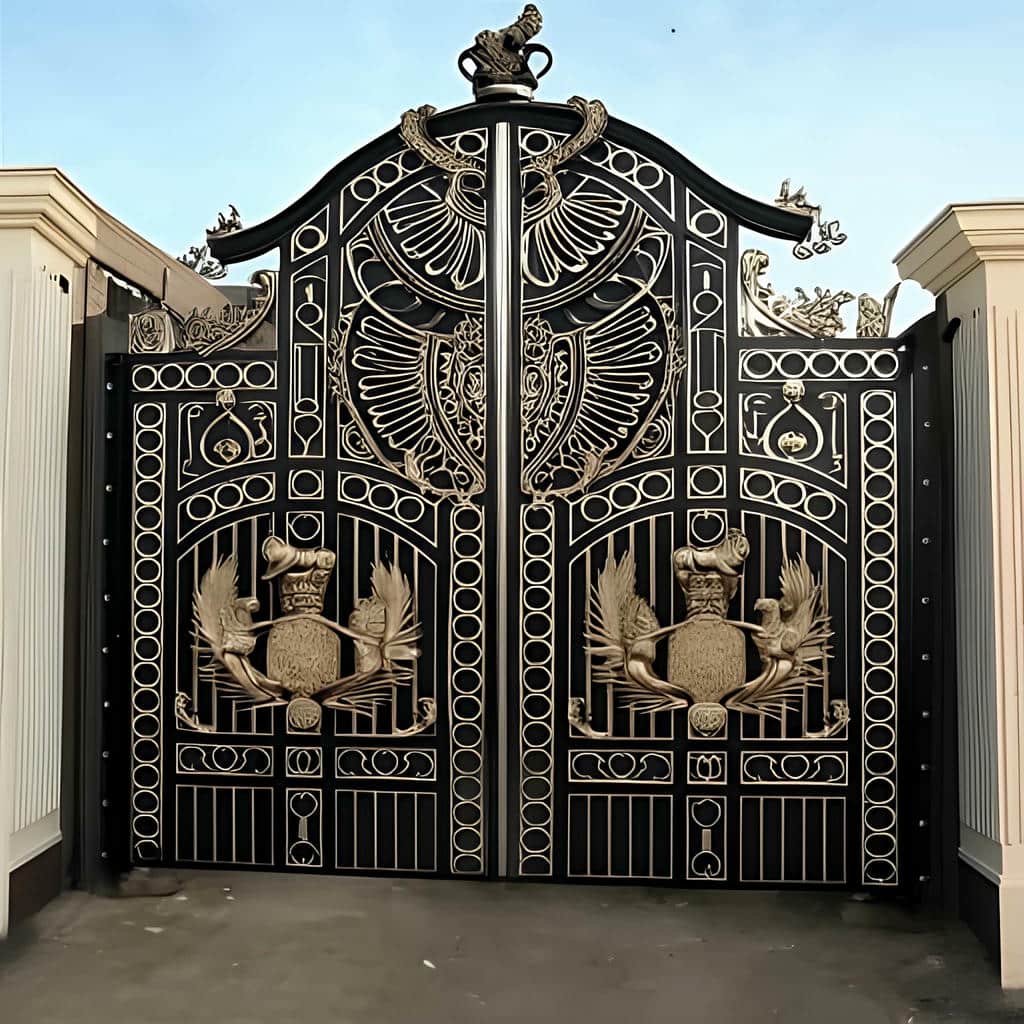 قیمت درب حیاط ویلا فرفورژه در رفسنجان