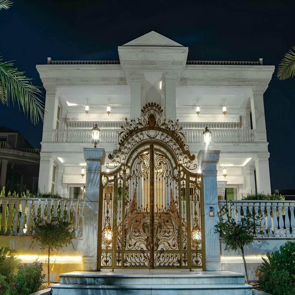 خرید درب حیاط ویلا اصولی در گرگان