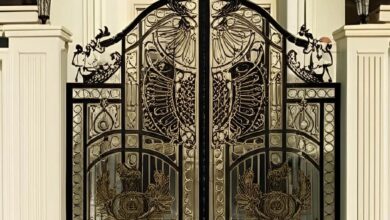 درب حیاط ویلا در سقز