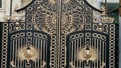 درب حیاط ویلا در استان خوزستان