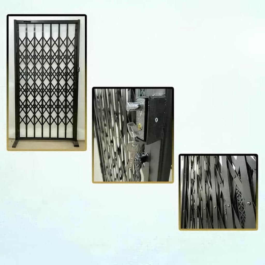 درب آکاردئونی با پروفیل مقاوم و اثرگذار روی قیمت