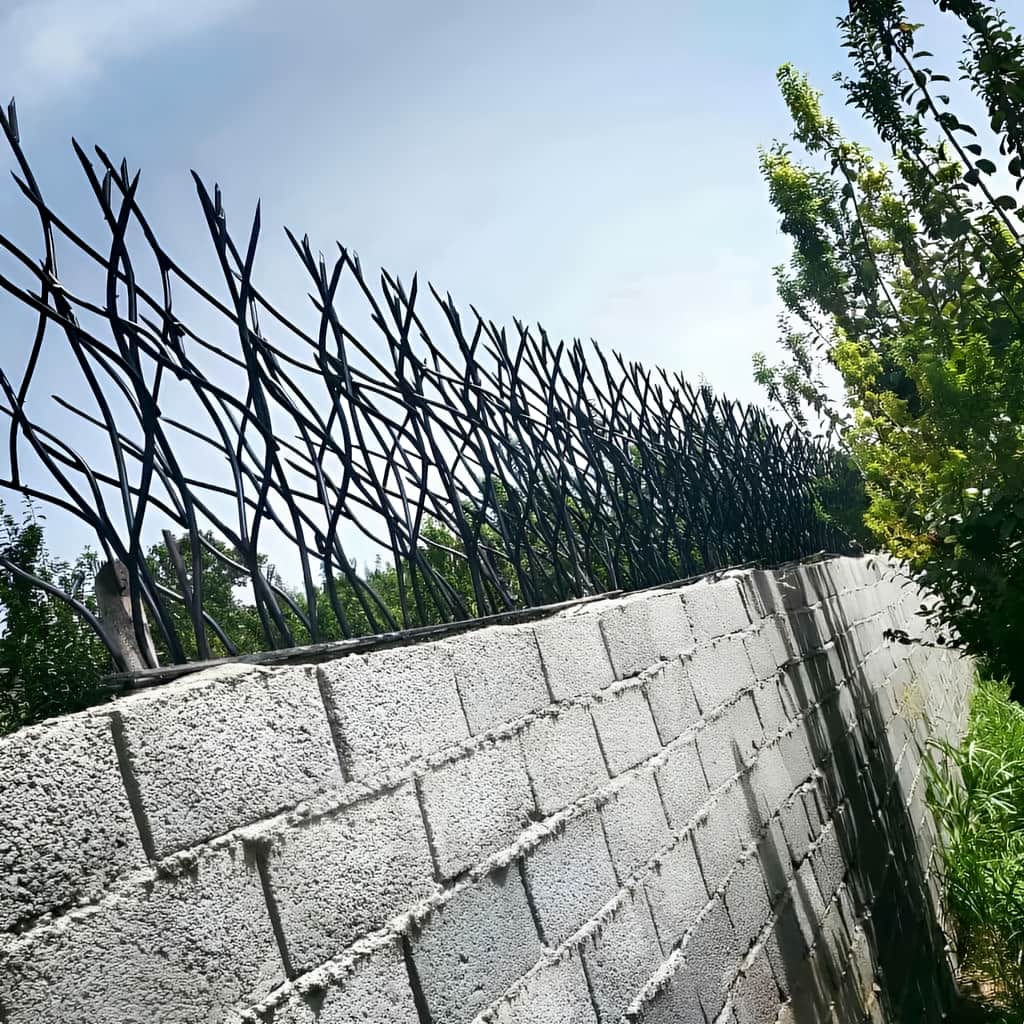 حفاظ سرنیزه ای و شاخ گوزنی با تراکم متناسب با امنیت