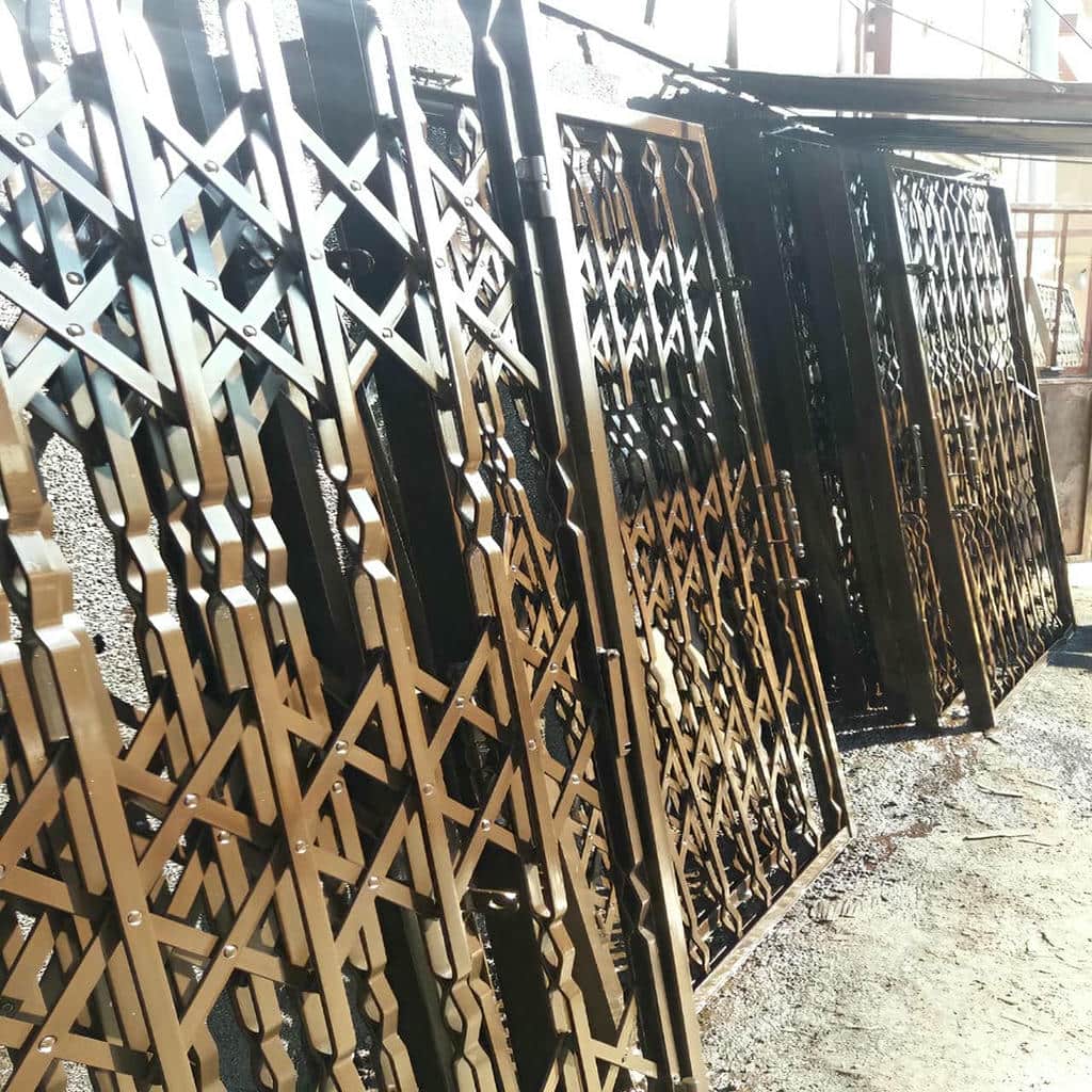 ویژگی های اصلی درب آکاردئونی ضد سرقت استاندارد
