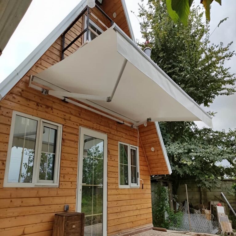 سایبان برقی کافه و رستوران برای فضای باز