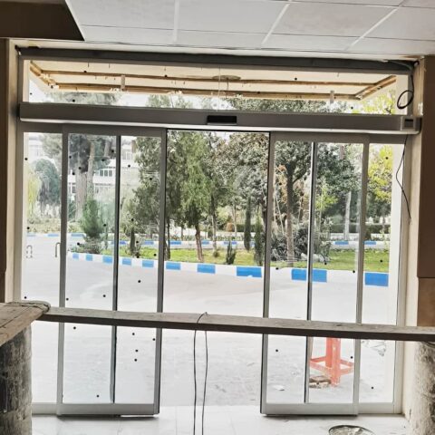 قیمت درب شیشه ای اتوماتیک کشویی