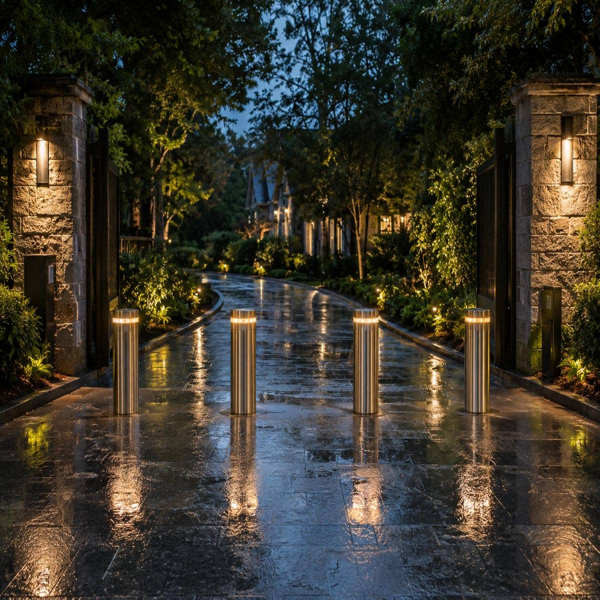 راهبند پارکینگ با کابل کشی مقاوم در برابر رطوبت راهبند پارکینگ با کابل کشی مقاوم در برابر رطوبت