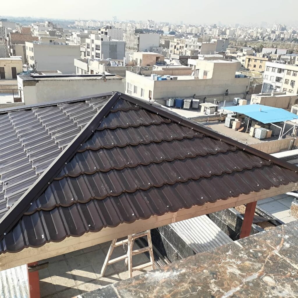 آردواز حیاط و پارکینگ برای ورودی ساختمان