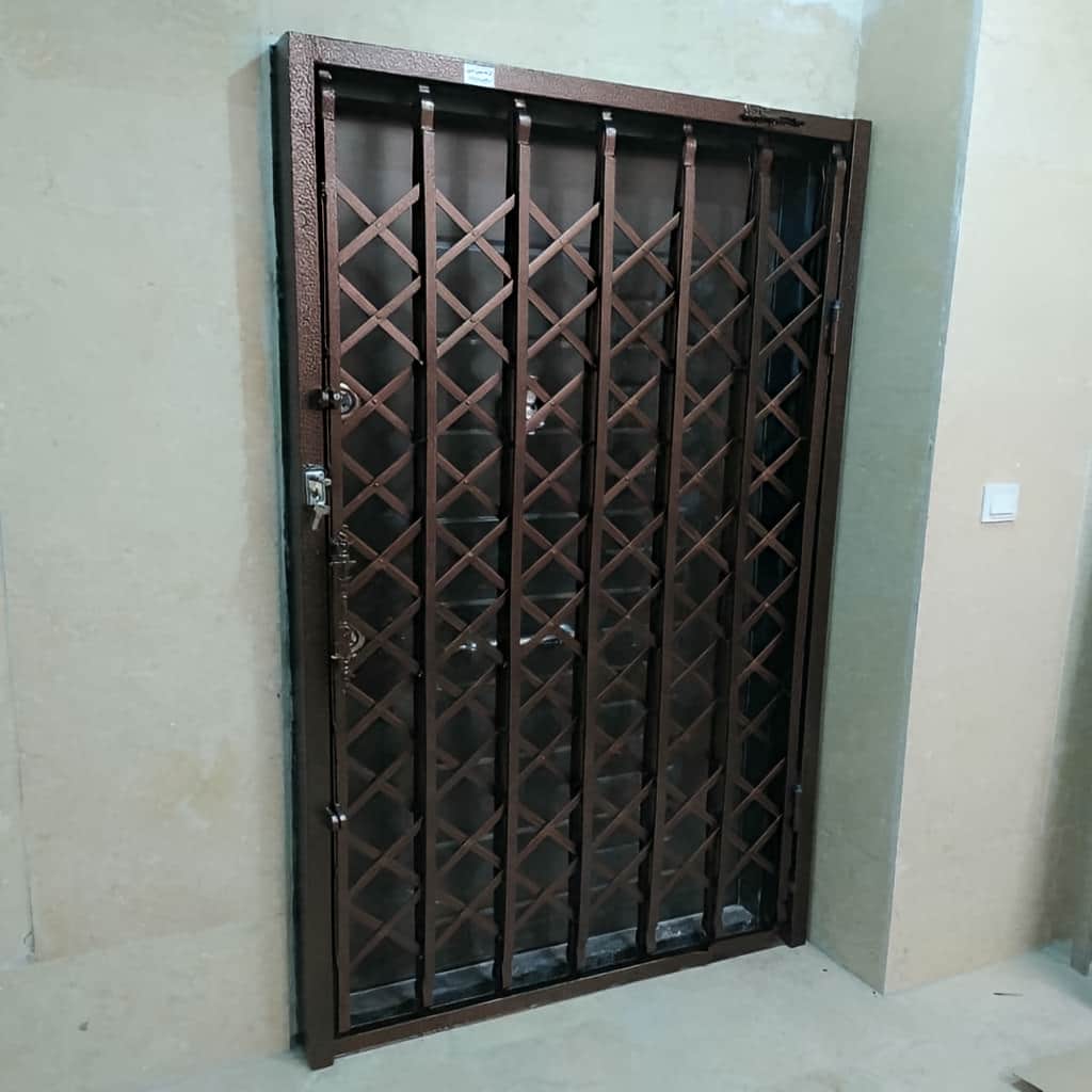 مدل لوزی فشرده درب آکاردئونی پنج گل دوبل