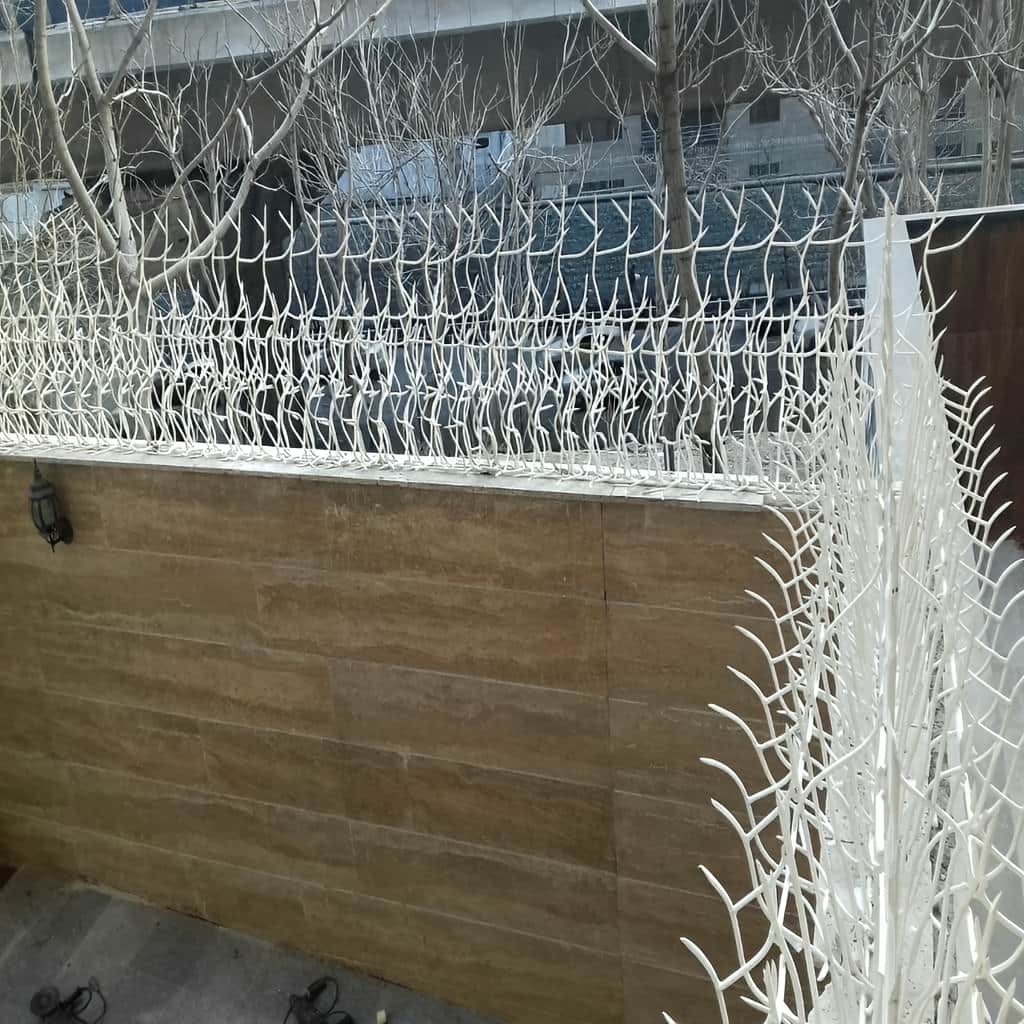 تولید حفاظ بوته ای پرتراکم با پوشش کوره‌ای