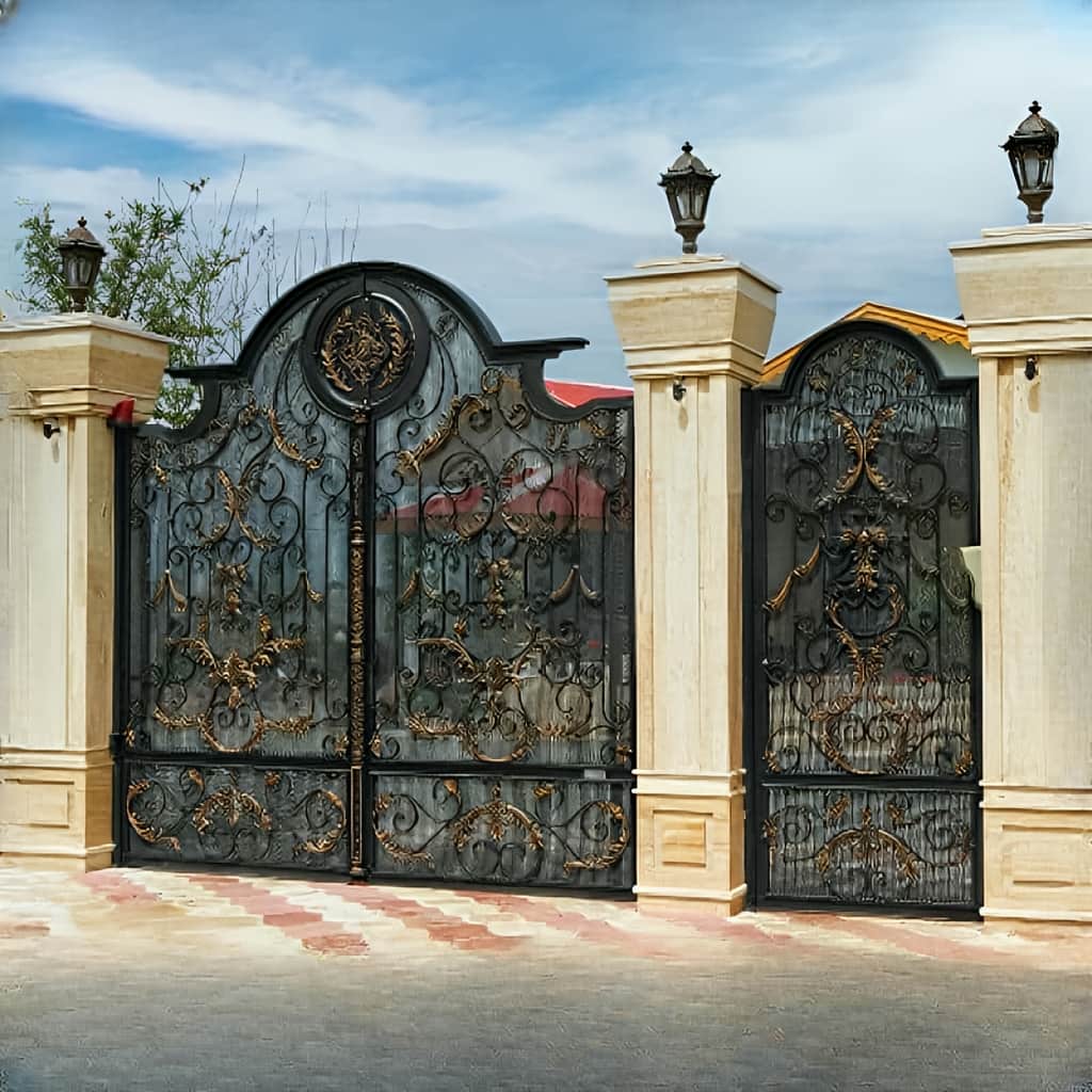 درب حیاط ترک