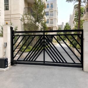 10 مدل درب برقی پارکینگ ریلی