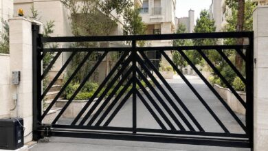 10 مدل درب برقی پارکینگ ریلی
