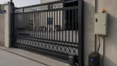 12 مدل جک درب حیاط سنگین شاسی دار