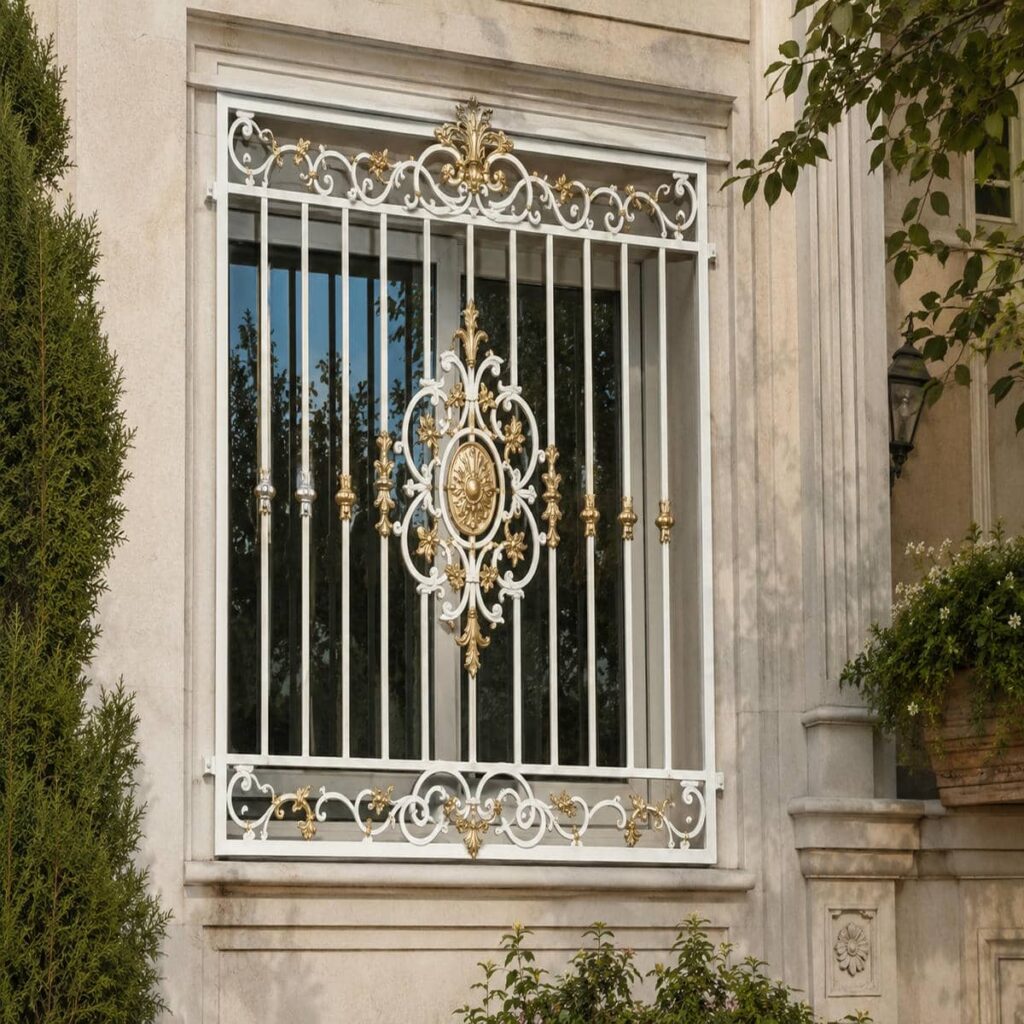 راهنمای انتخاب نرده پنجره فلزی شاسی دار