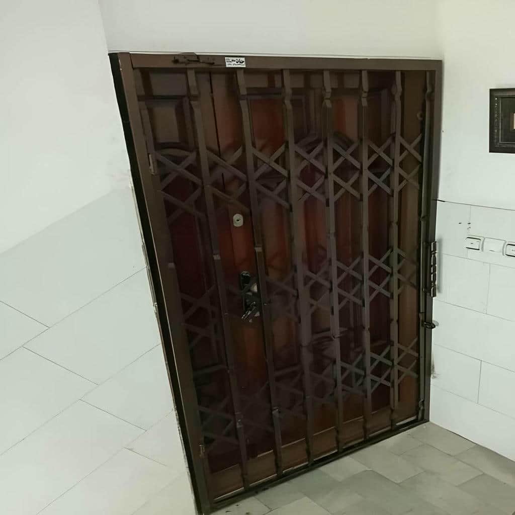 مدل دوبل حفاظ درب آپارتمان ضد دیلم