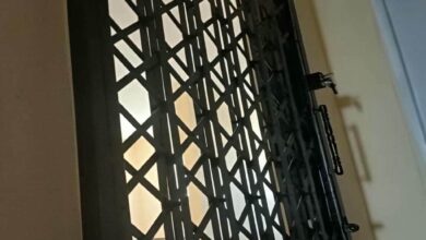 6 طرح حفاظ آکاردئونی دو جداره ورودی