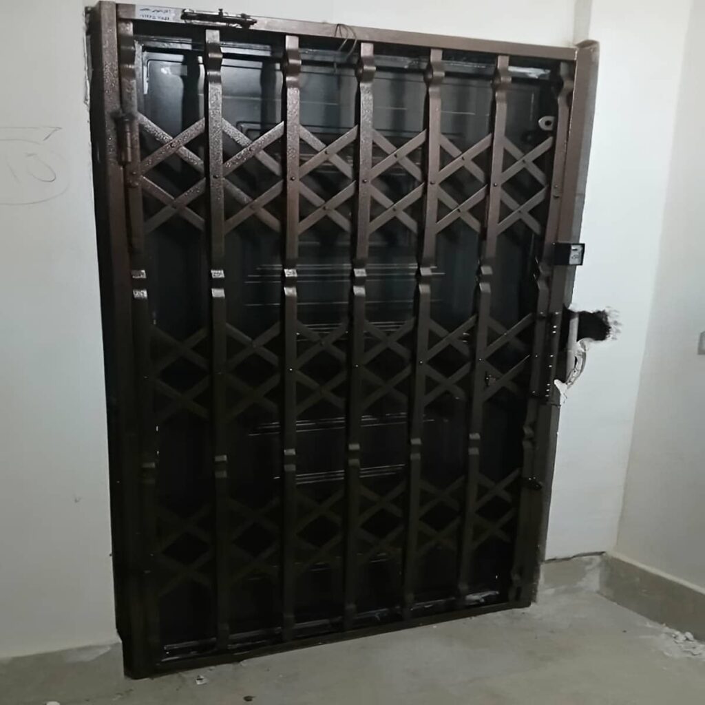 خرید درب آکاردئونی طرح دار لوزی با مشاوره