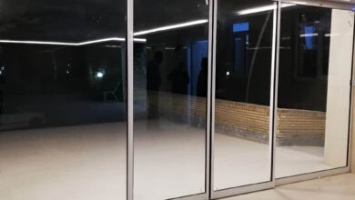 9 طرح اپراتور درب شیشه ای کشویی