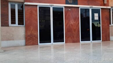 7 مدل فریم آلومینیومی درب اتوماتیک شیشه ای