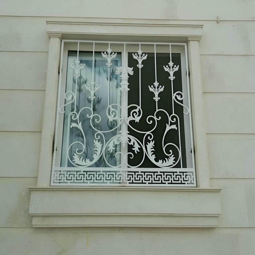 خدمات اندازه‌گیری حفاظ پنجره ثابت پیچ و رولپلاک