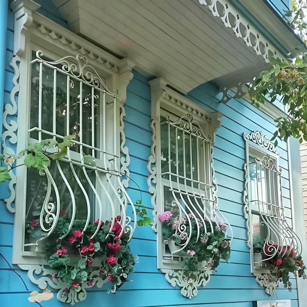 فروش حفاظ پنجره ریلی بازشو یک‌طرفه