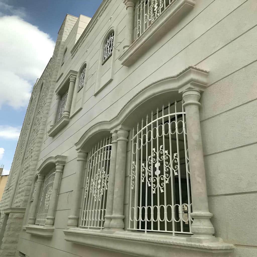 خرید نرده پنجره ساده پروفیلی عمودی