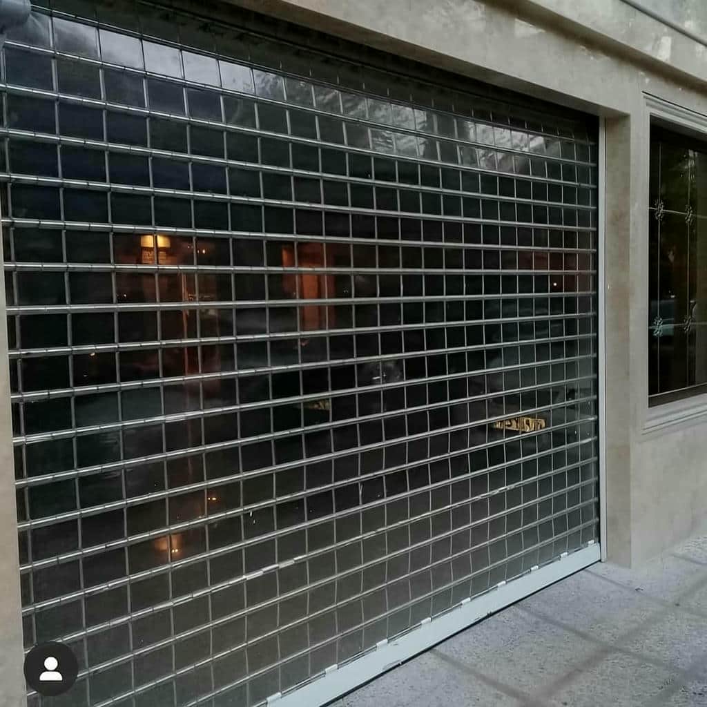 ساخت کرکره برقی ضد سرقت فروشگاهی ترکیبی