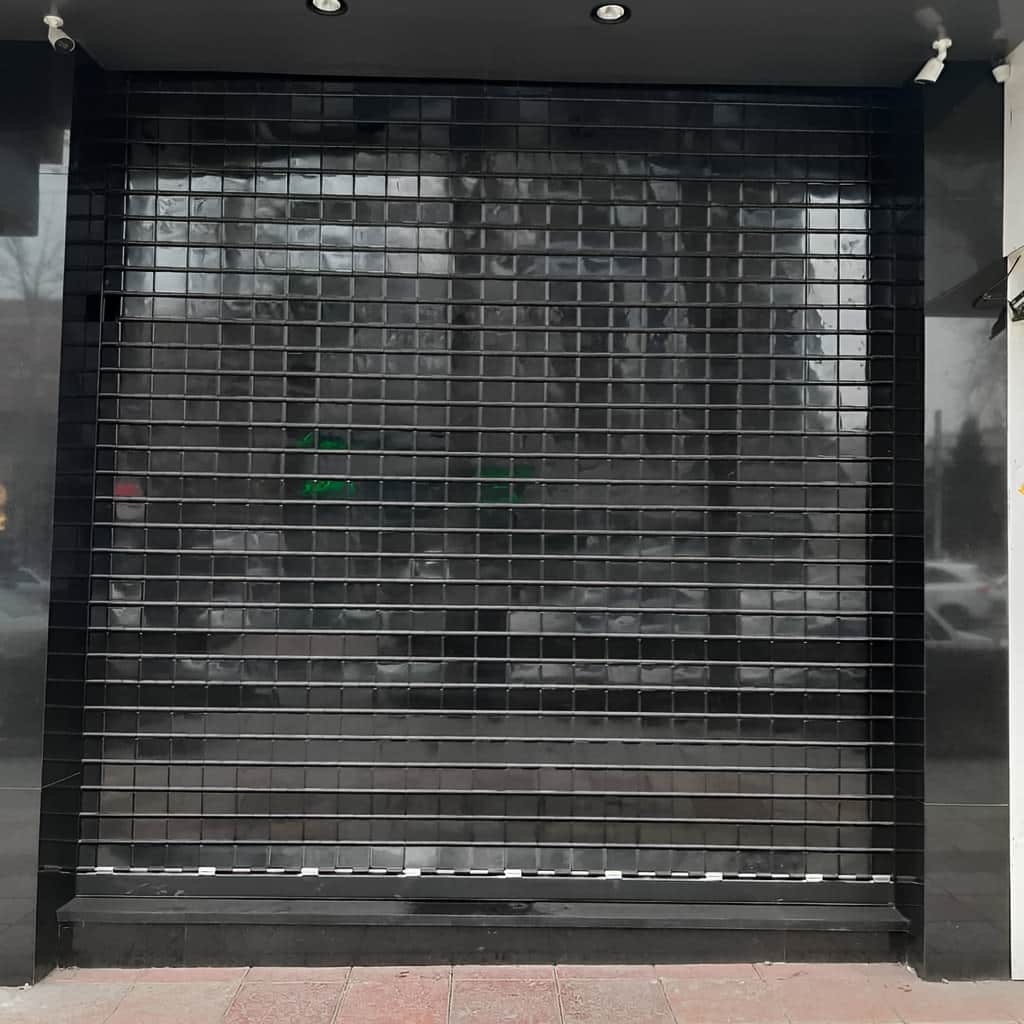 14 نمونه کرکره برقی مدرن نمای تجاری