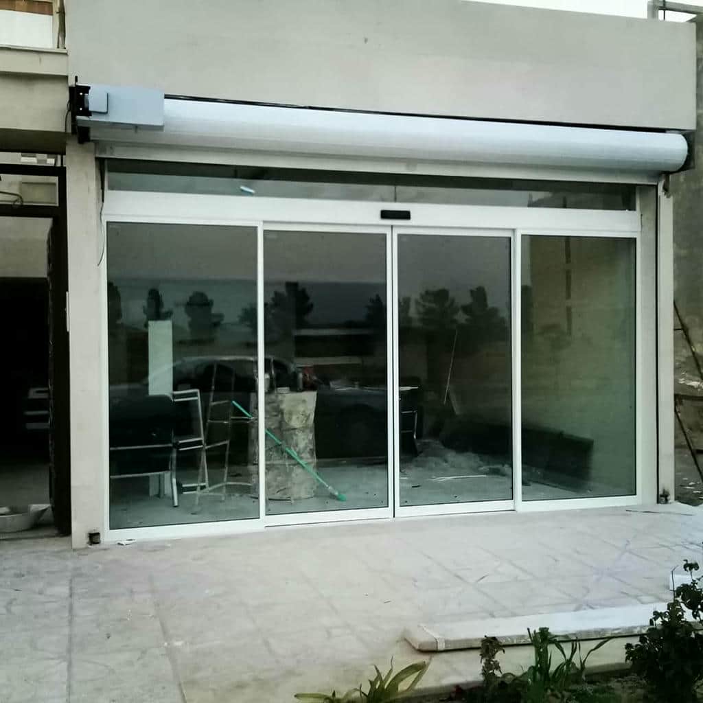 ساخت درب کرکره ای مغازه صنعتی تقویت‌شده