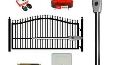 14 طرح درب اتوماتیک ریلی حیاط