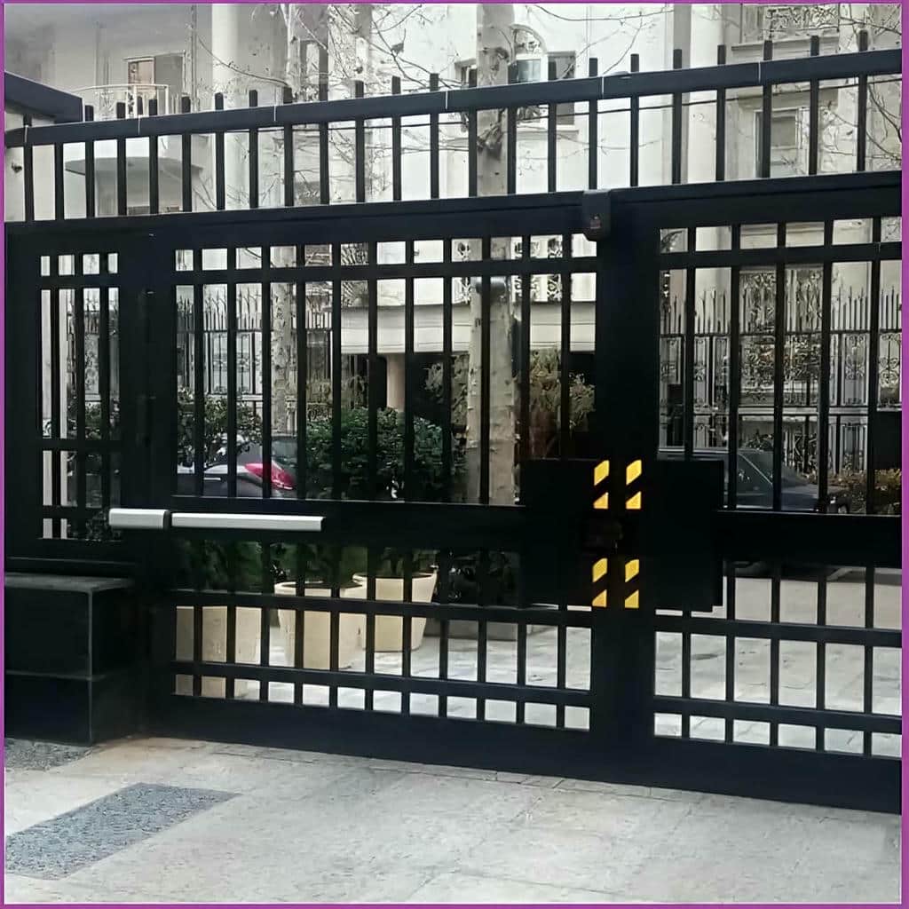 خدمات نصب جک درب پارکینگ الکترومکانیک خانگی با چشمی