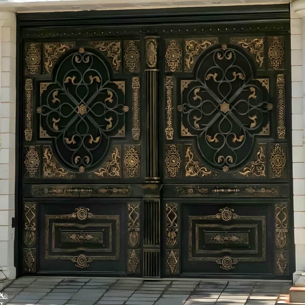 سفارش درب ساختمان ساده شاسی فلزی با اندازه‌گیری دقیق