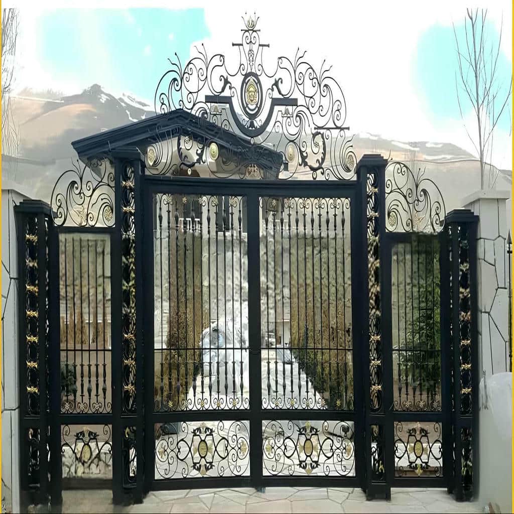 قیمت درب پارکینگ CNC پنل فلزی بر اساس سفارش