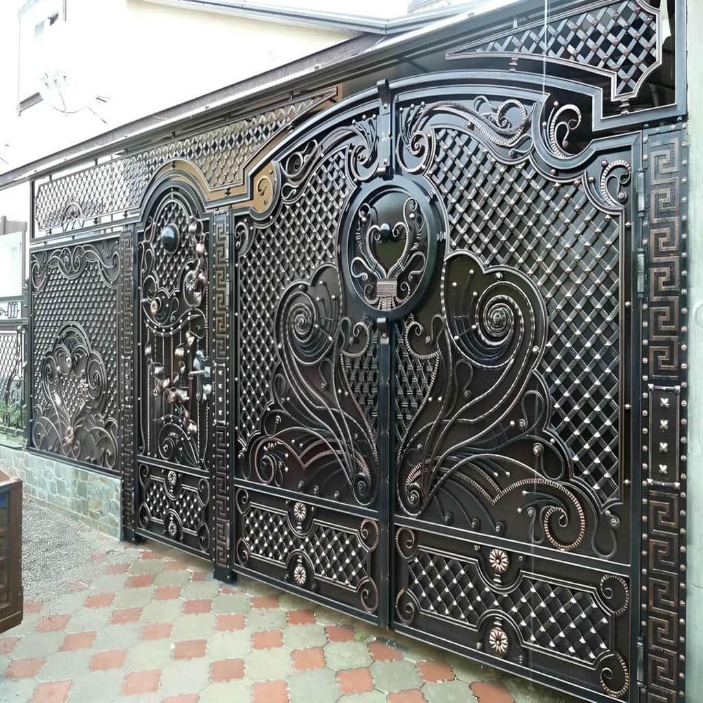 خدمات اندازه گیری درب پارکینگ فلزی ساختمان