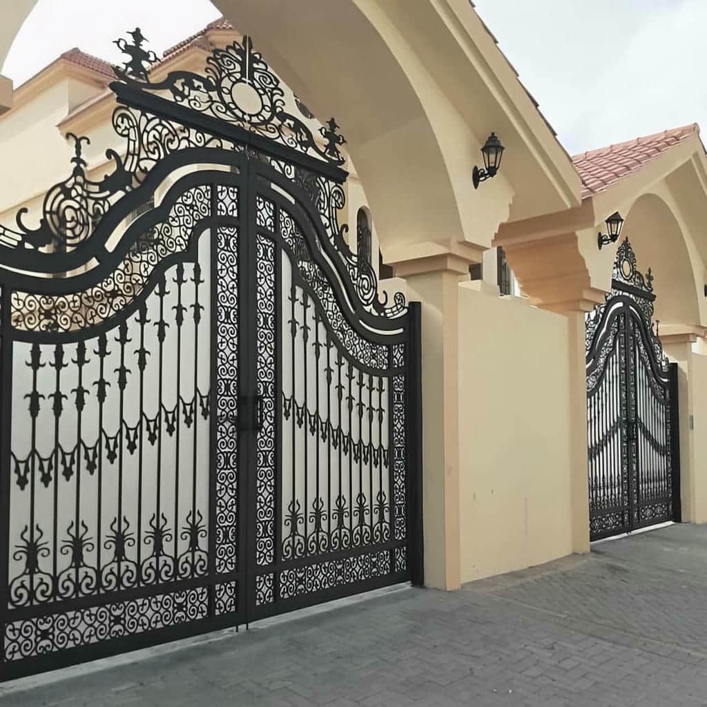 قیمت درب فلزی باغ دو لنگه بر اساس مشخصات سفارش