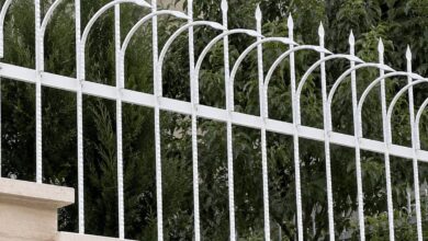 8 مدل حفاظ دیوار فلزی ردیفی