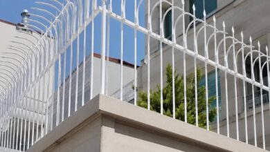7 طرح حفاظ دیوار سیم خاردار ترکیبی