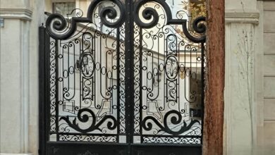 14 مدل درب حیاط شاسی سنگین