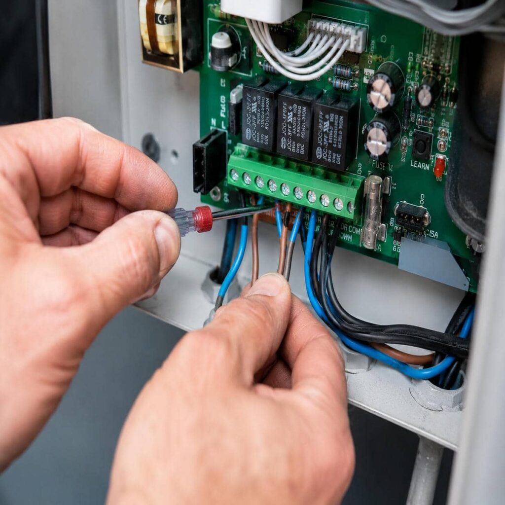 کرکره برقی پارکینگ فضای مسکونی