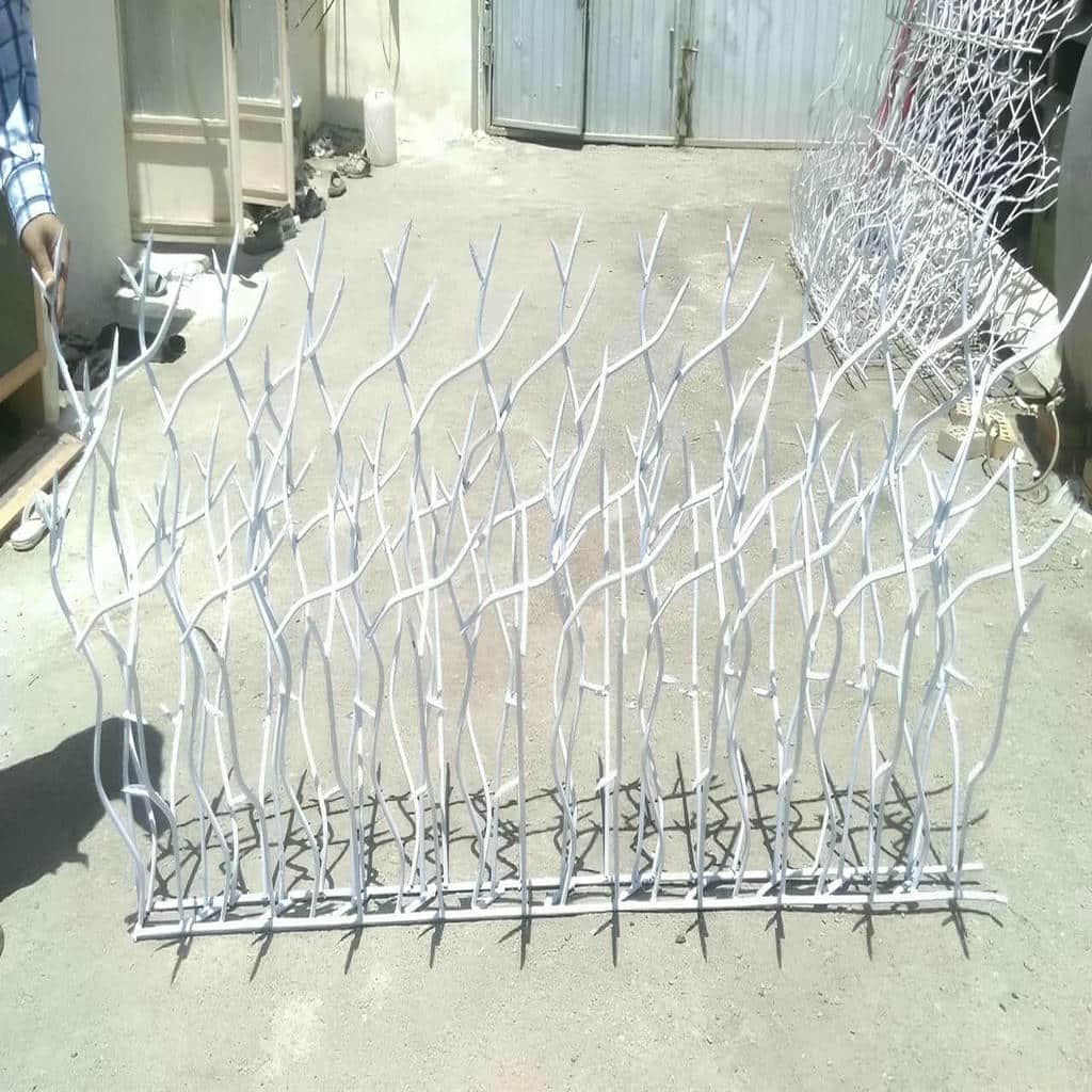 حفاظ دیوار مدل f رنگ شده