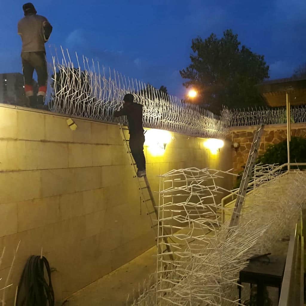 مدل f حفاظ دیوار