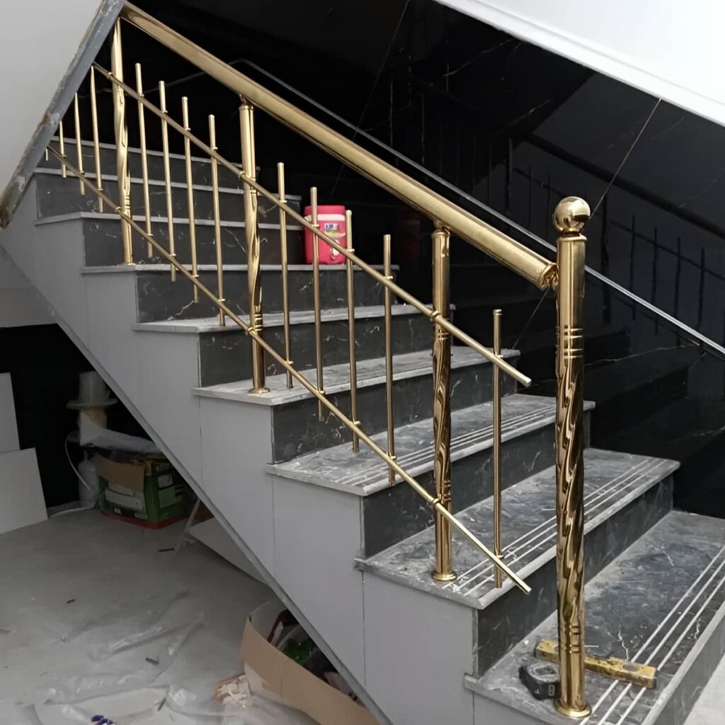 هندریل استیل با اتصالات فلزی