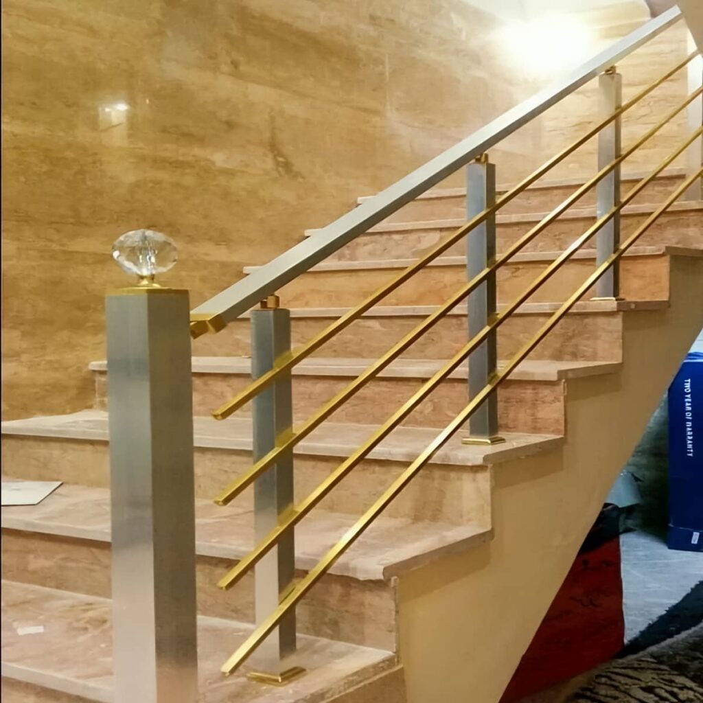 نرده استیل بالکن سفارشی