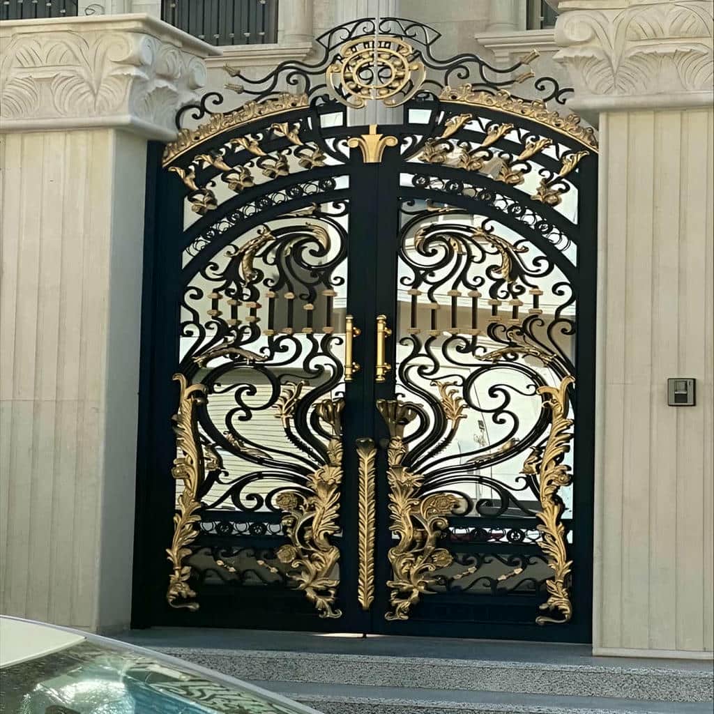 درب باغی فلزی متناسب با دهانه ورودی