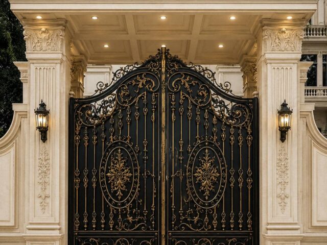مرکز فروش درب حیاط سفارشی در اردبیل و حومه